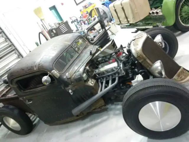 1937 ford rat rod truck custom built on 1952 f2 ford 3/4 ton chassis ratrod