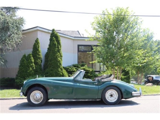 1956 jaguar xk140 in astoria, new york