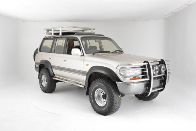 1991 toyota land cruiser 120,700 miles gold suv 6