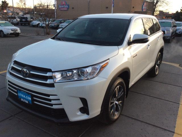 2019 toyota highlander hybrid le awd le 4dr suv for sale in billings, montana
