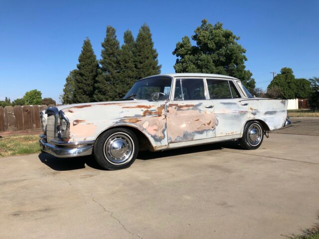 *no reserve* rare all original 1962 mercedes-benz 220seb fintail w111