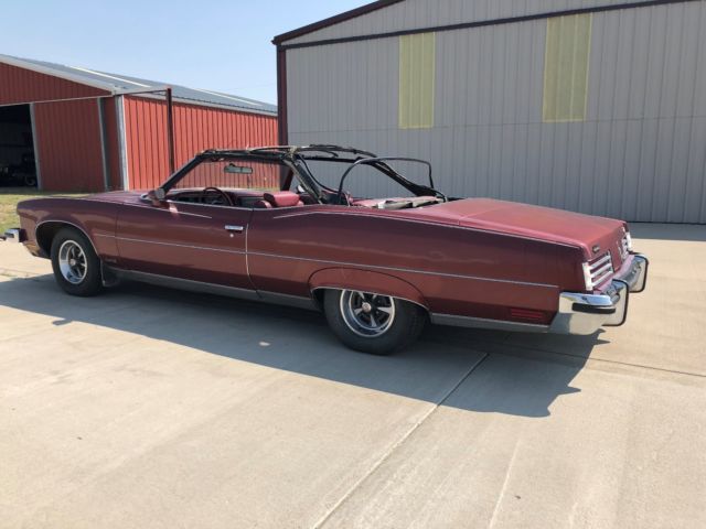 no reserve 1973 pontiac grandville convertible