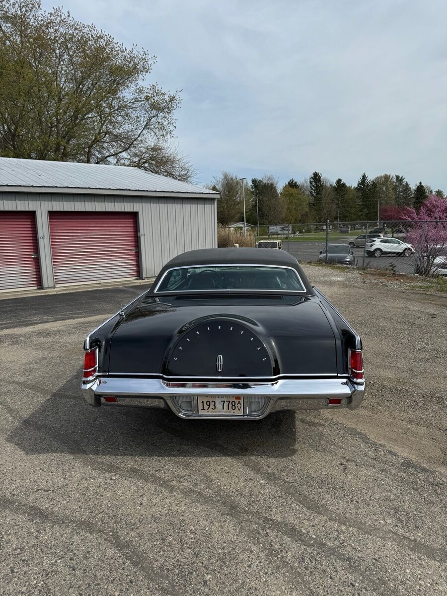 1970 lincoln continental black luxury
