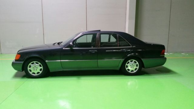 mercedes s class 1991 w140 600 se low kms