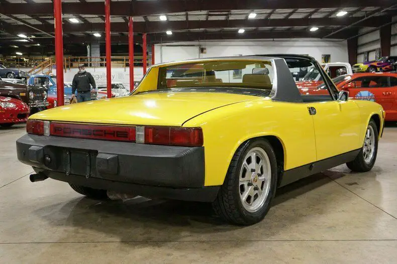 1976 porsche 914 2.0 87760 miles summer yellow convertible 2.0l 4cyl 5-speed man