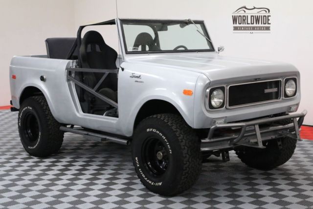 1970 silver 800a frame off restored custom v8 4x4!