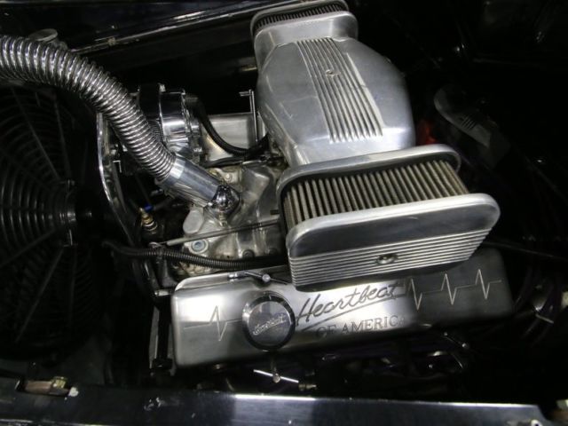 1929 ford model a 2423 miles black pickup truck 350 v8 3 speed automatic