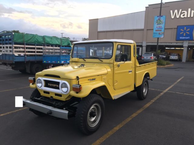 toyota land cruiser diesel pick-up truck fj40 hj45 **ultra rare** fj45 restored