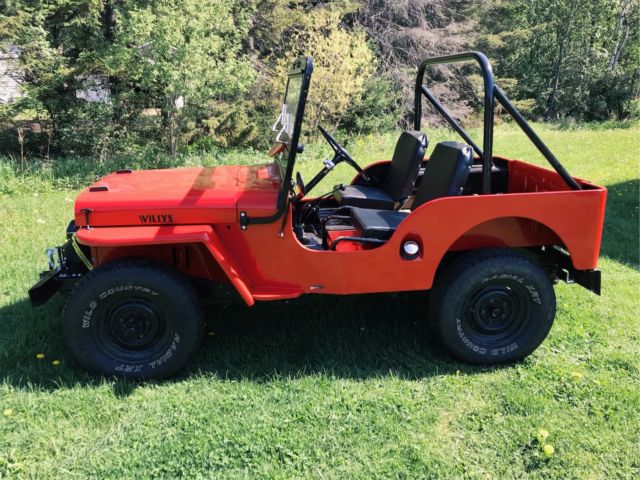 1949 jeep willys - restored
