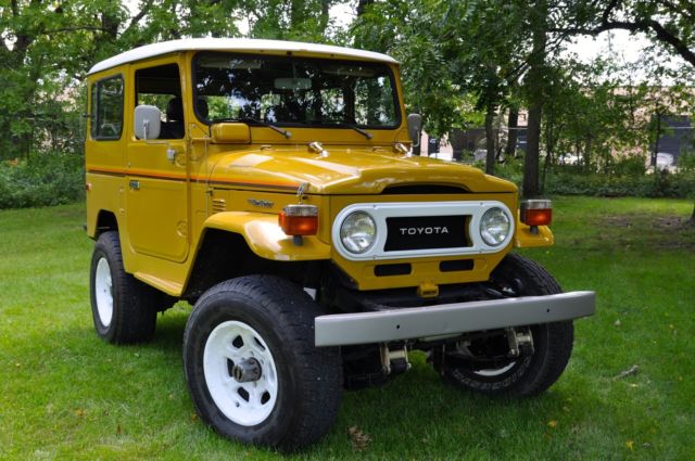 1978 fj40 - mustard beauty with power steering - 82500 miles