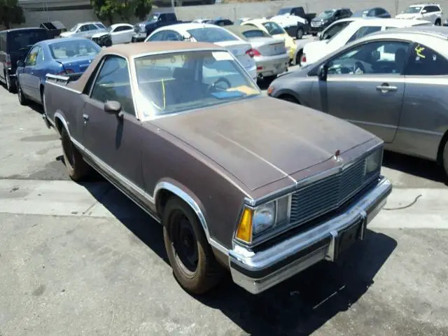 1981 chevy el camino no reserve! looks to be very original california car