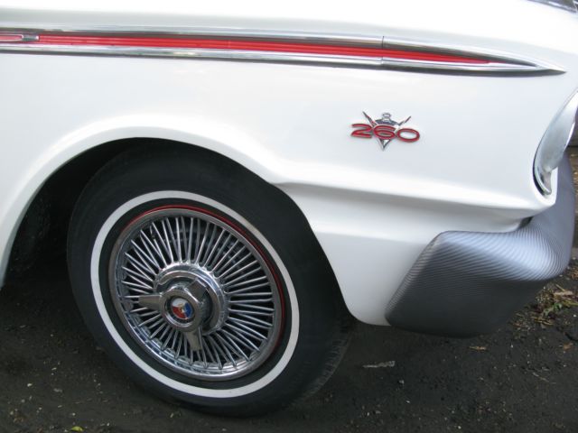 1963 ford fairlane sport coupe bucket seat consol thunderbolt 260 v8 auto trans