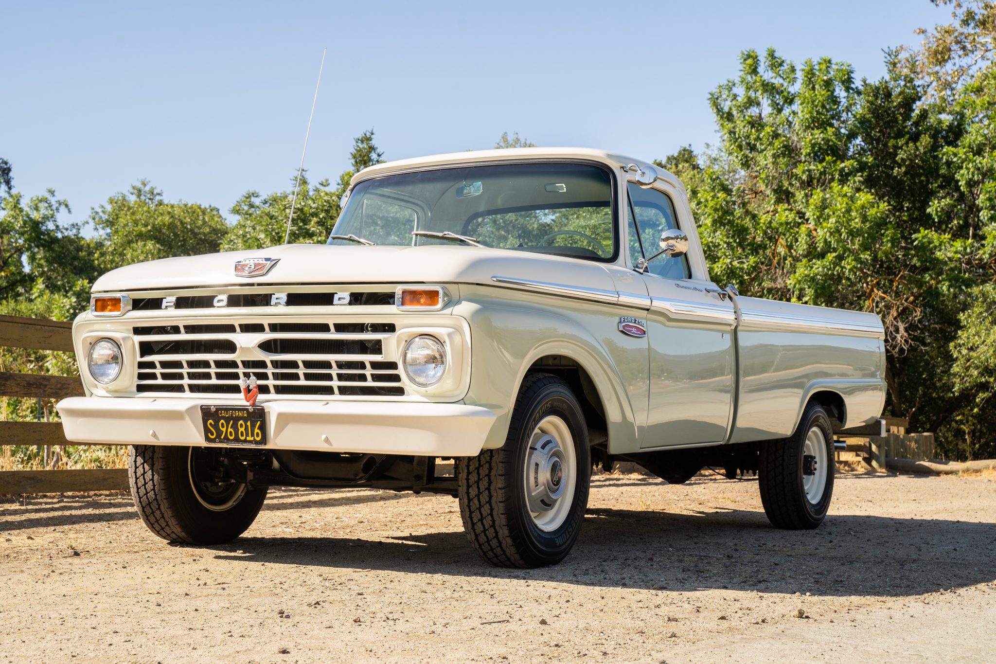 1966 ford f-250 custom cab camper special