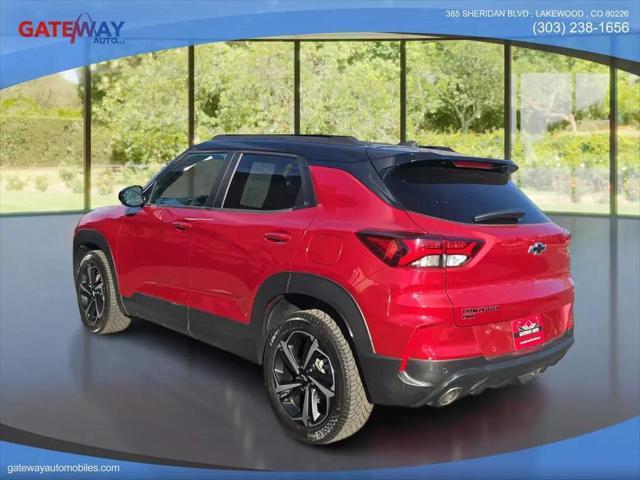 2021 chevrolet trailblazer rs
