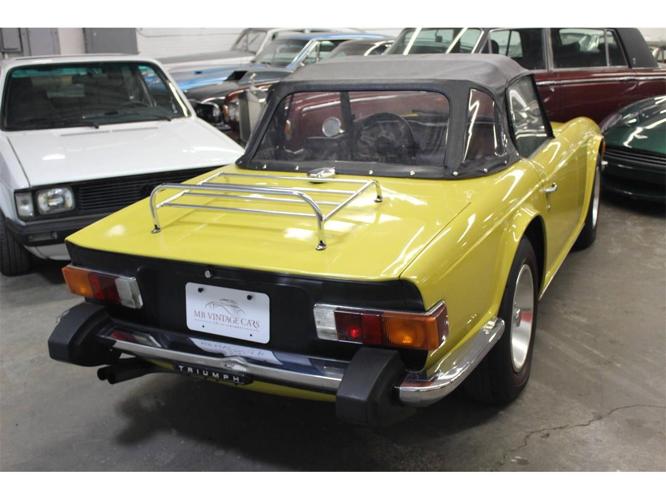 1974 triumph tr6 in bennington, vermont
