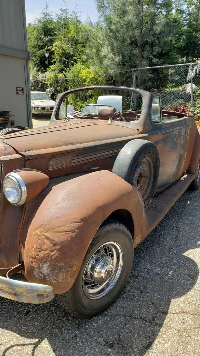 1938 packard convertible coupe 1601