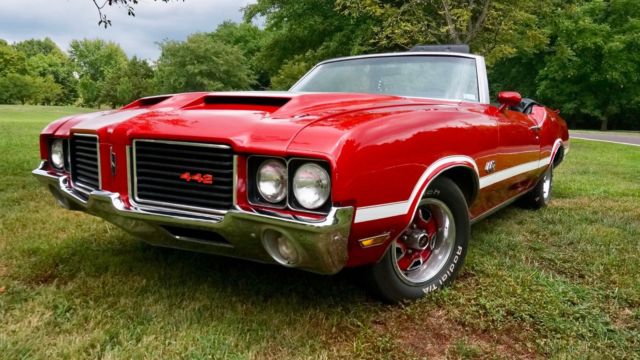 cutlass 442 factory air conditioning new power top, steering, disc brakes offers
