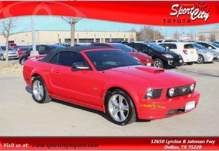2007 ford mustang 2dr conv gt premium in dallas, tx