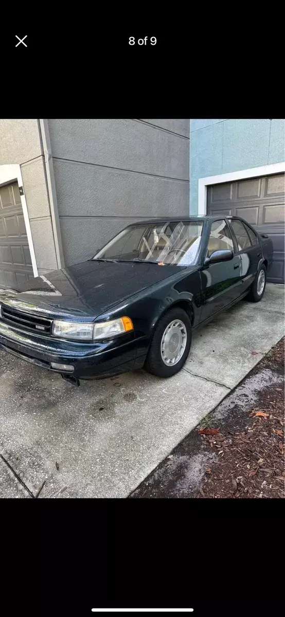 1993 nissan maxima green fwd automatic se