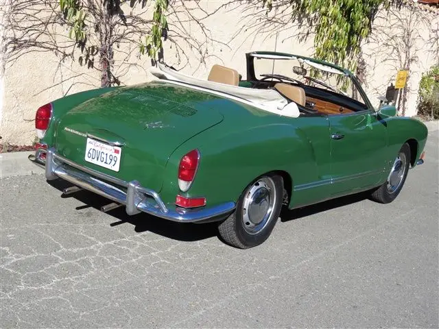 1971 volkswagen karmann ghia convertible 57,500 original miles highly original