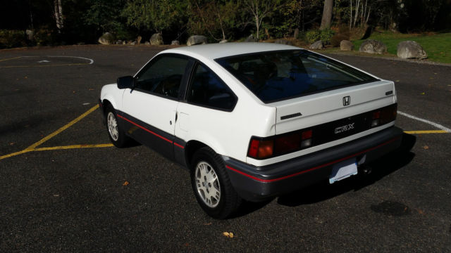 1987 honda crx, original condition, 5-speed, 251,695 miles
