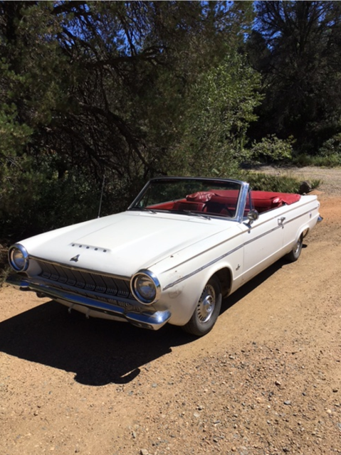 1963 dodge dart g.t. convertible