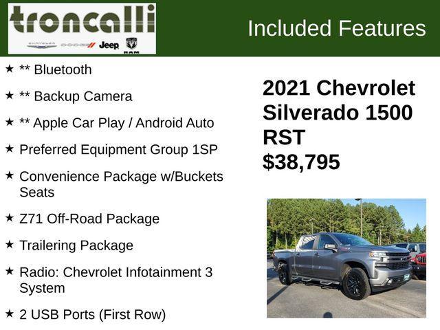 2021 chevrolet silverado 1500 rst