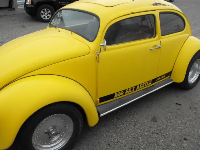 1965 vw bug beetle drag car