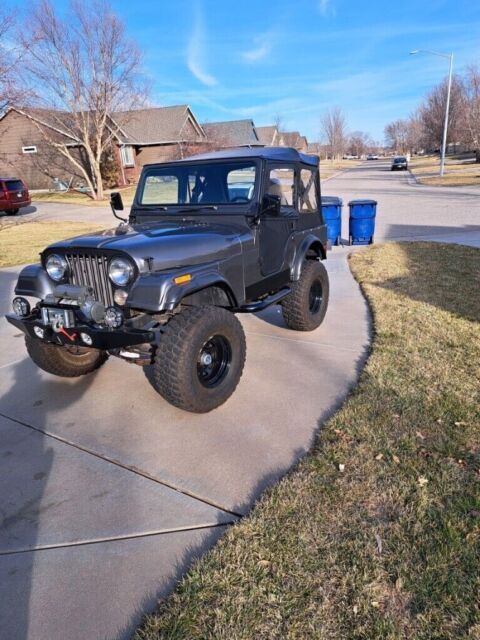 1978 jeep cj-5 grey 4wd manual