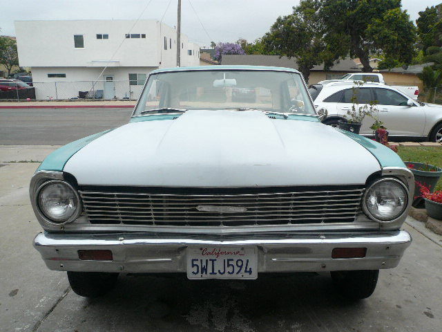 1965 chevy ii nova 2 door california car hot rod