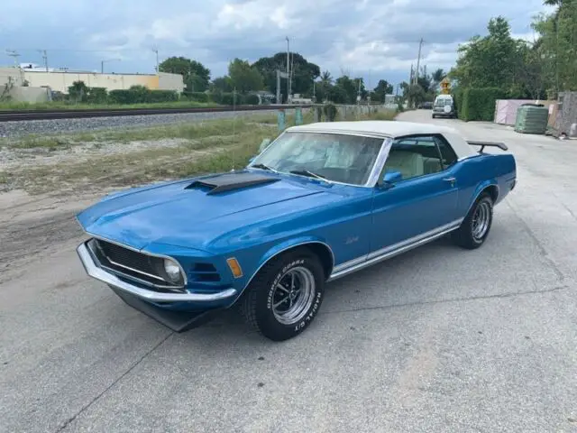 1970 ford mustang 0 blue select