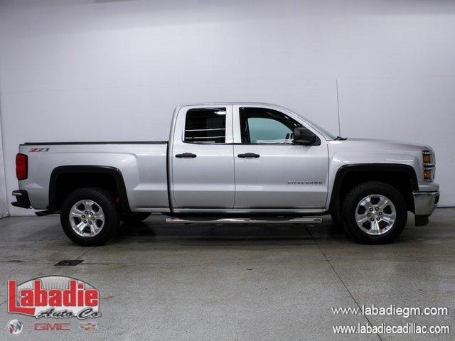 used 2014 chevrolet silverado 1500 4x4 double cab lt bay city, mi 48706 for sale in bay city, michigan