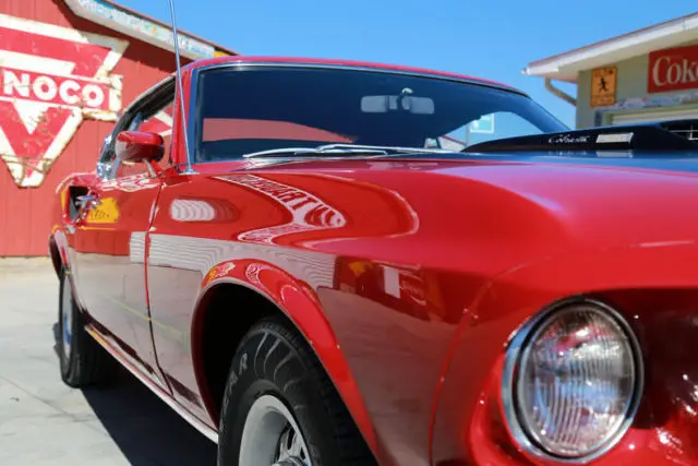 1969 ford mustang mach 1 q code 428 cobra jet marti report rare big block
