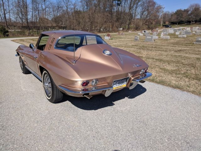 1964 chevrolet corvette coupe 327/365hp frame-on restoration