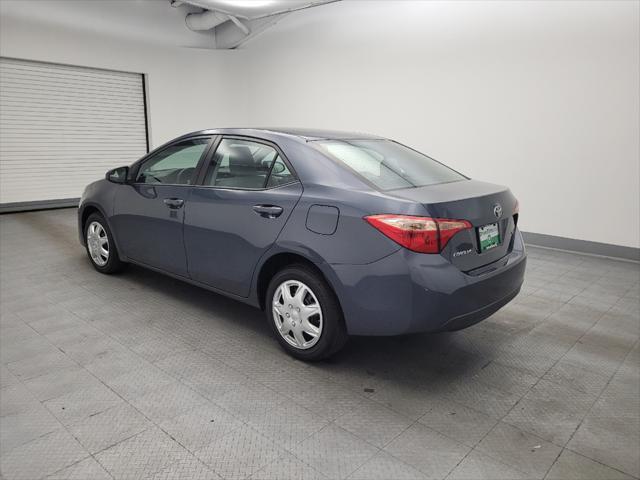 2017 toyota corolla l