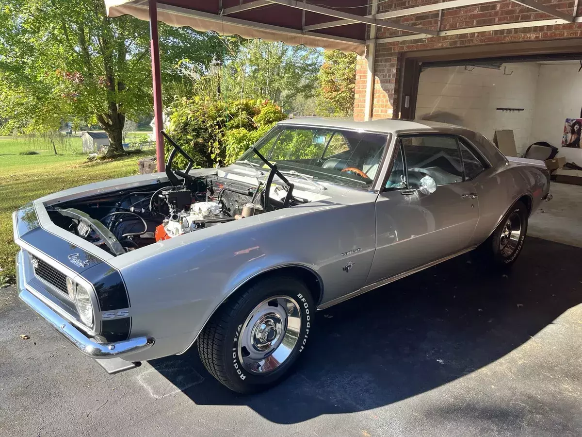 1967 chevrolet camaro ss coupe grey