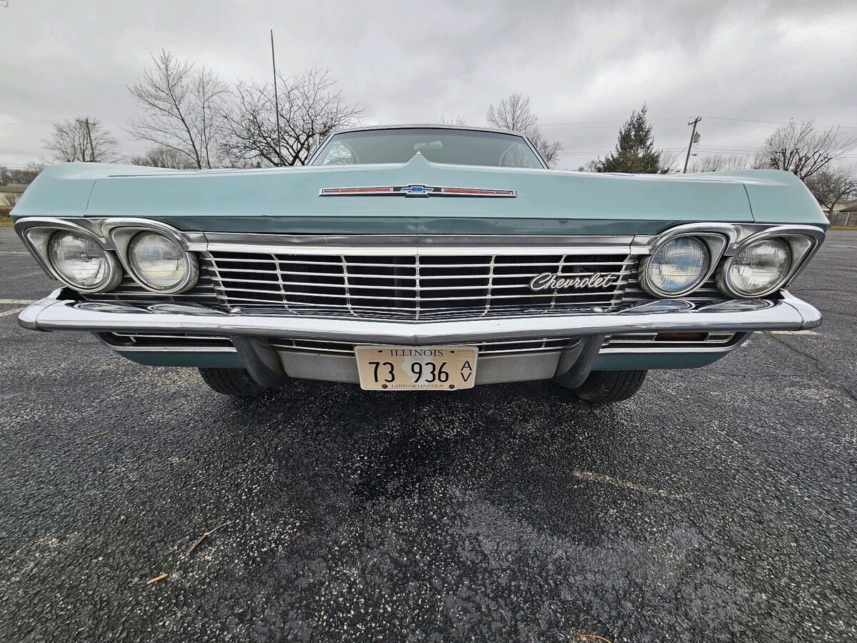 1965 chevrolet impala blue rwd automatic