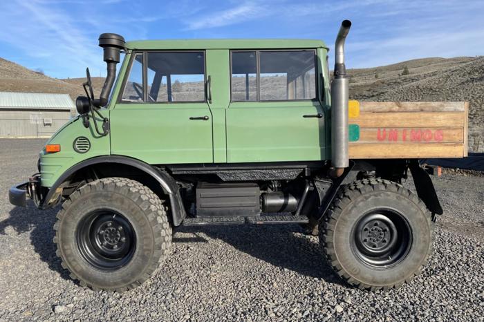 1974 mercedes-benz unimog 5.7-liter diesel for sale in salem, oregon