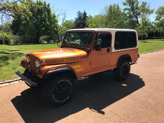 1981 scrambler cj-8 incredible! 350 v8 5-speed free shippping!