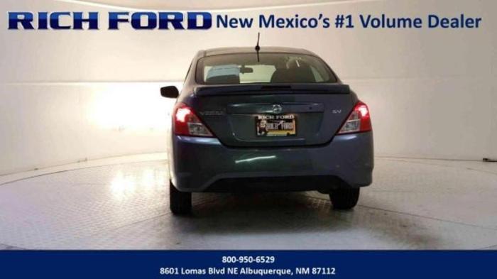 2018 nissan versa s s 4dr sedan for sale in albuquerque, new mexico