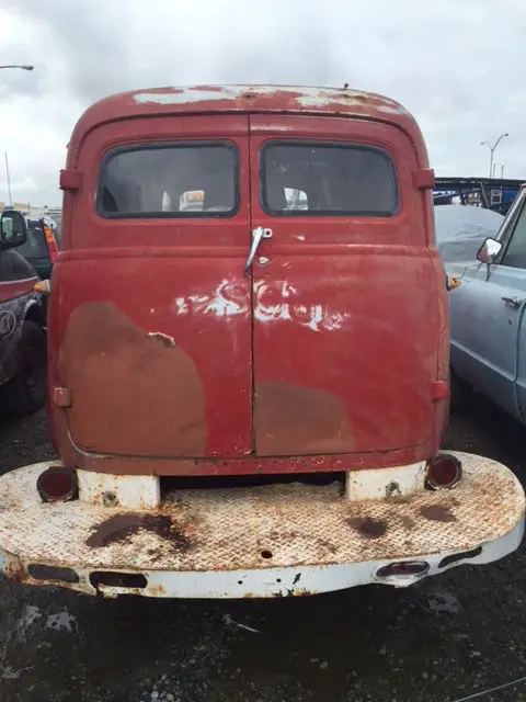 chevy truck- van 1950