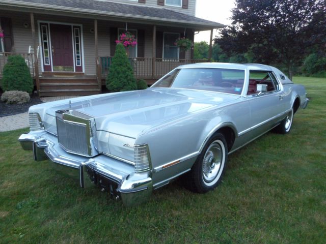1975 lincoln mark lv luxury group opt 13,623 orig mi 100% orig pristine condtion