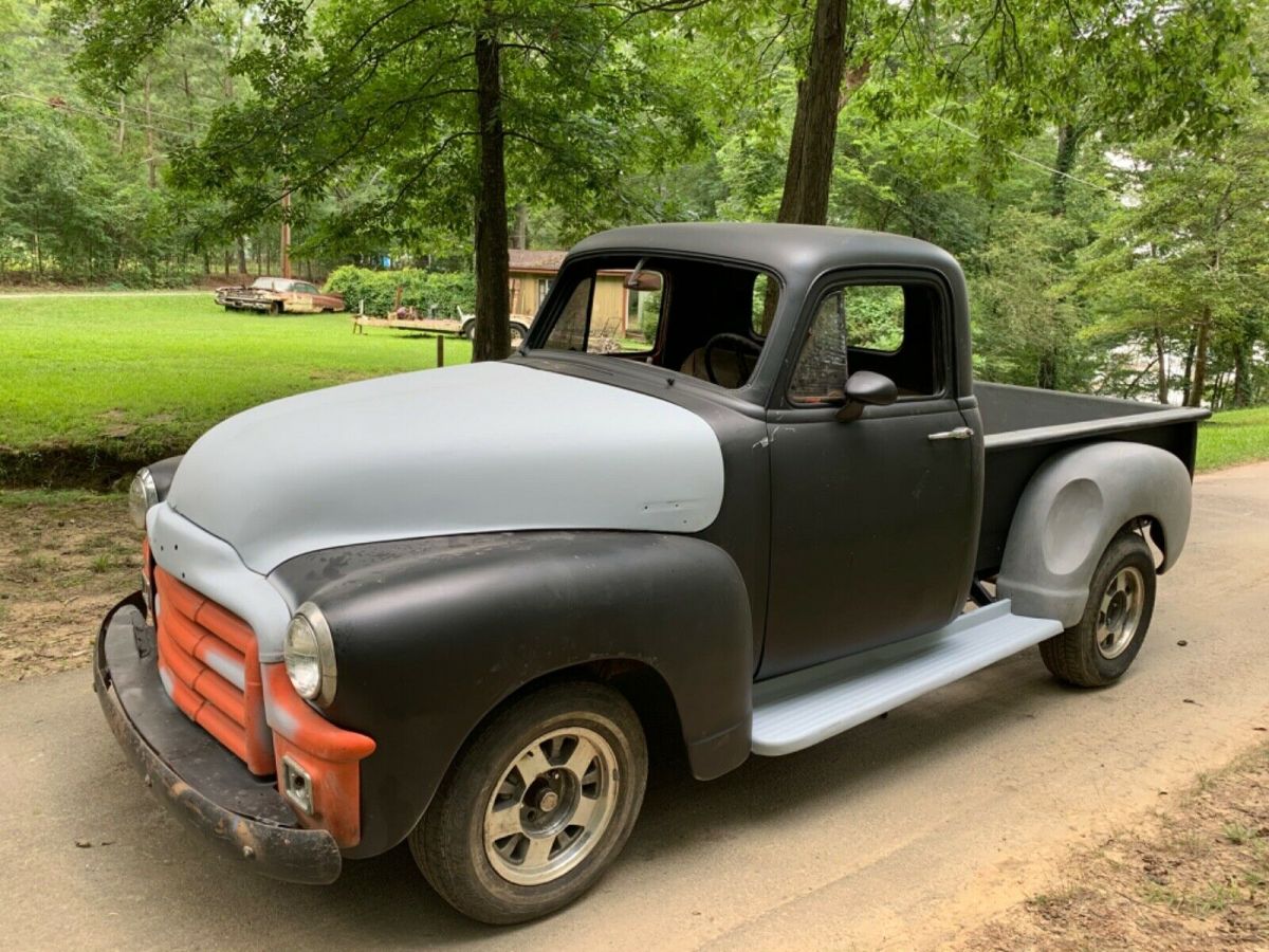 1954 gmc 100 truck not bagged no air ride project hot rod patina rare low rider