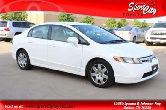 2006 honda civic lx in dallas, tx