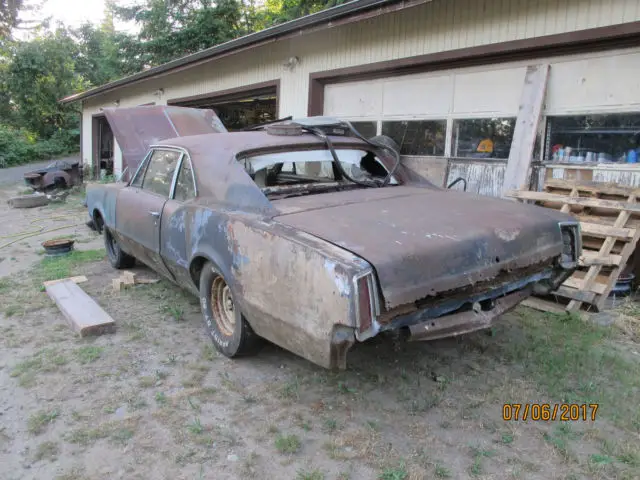 1966 olds 442 2 door post 4 speed no reserve