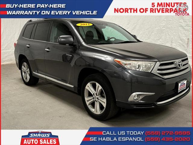 2012 toyota highlander limited