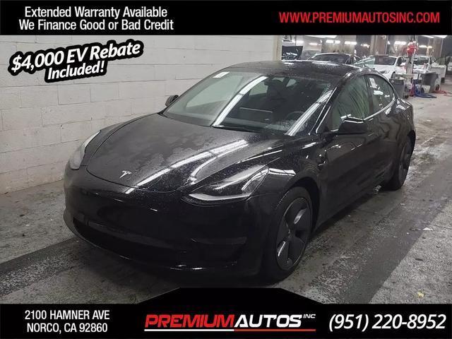2022 tesla model 3 base