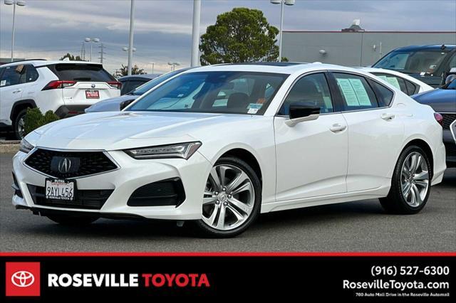 2022 acura tlx technology