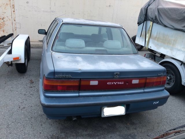 1991 honda civic lx sedan 4d