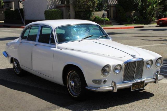 1967 jaguar 420 8509 miles white sedan 4.2 l xk i6 automatic